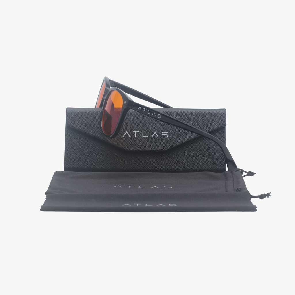 Atlas Optics Noche - Gafas de luz azul