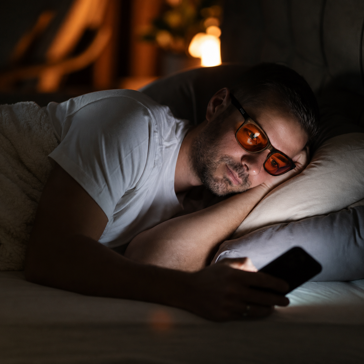 Atlas Optics Noche - Gafas de luz azul
